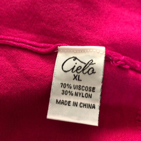 Cielo Fuchsia Open-Front Cardigan - Picture 5 of 5